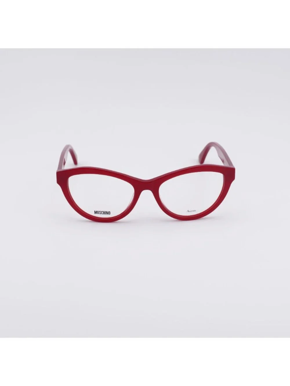 Moschino MOS623 0C9A 00 Eyeglasses Red 52mm Cat Eye Frame